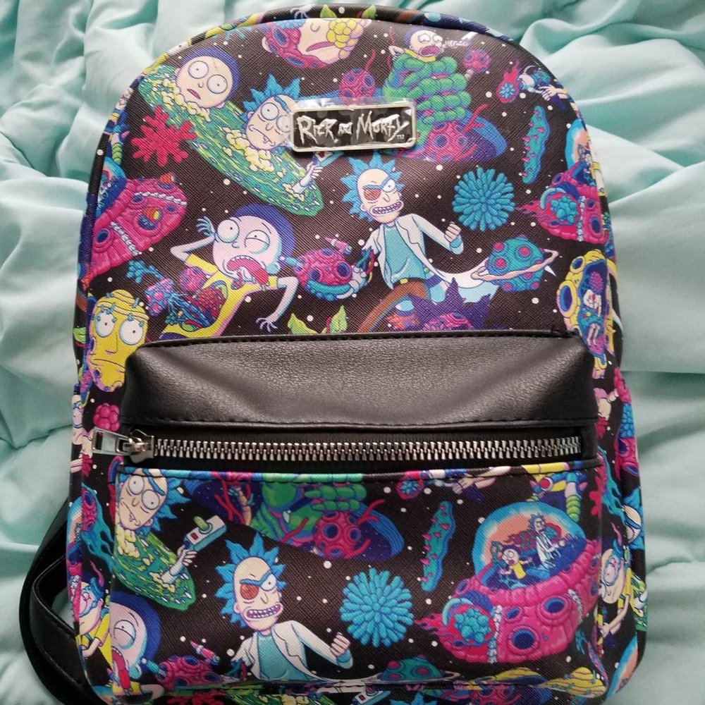 Bioworld Rick and Morty mini backpack
